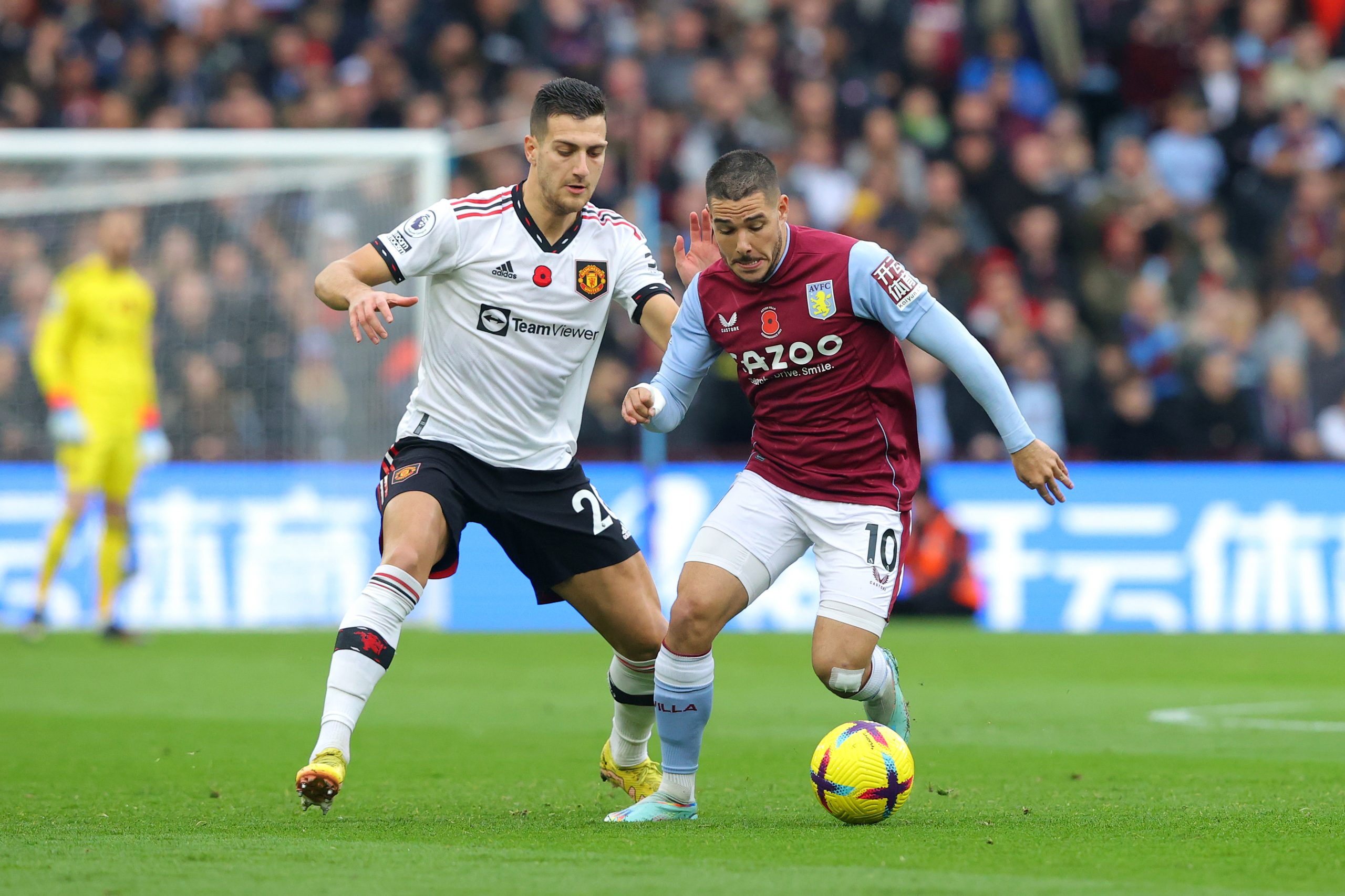 Diogo Dalot feels Manchester United can "learn" from 3-1 defeat to Aston Villa in the Premier League.