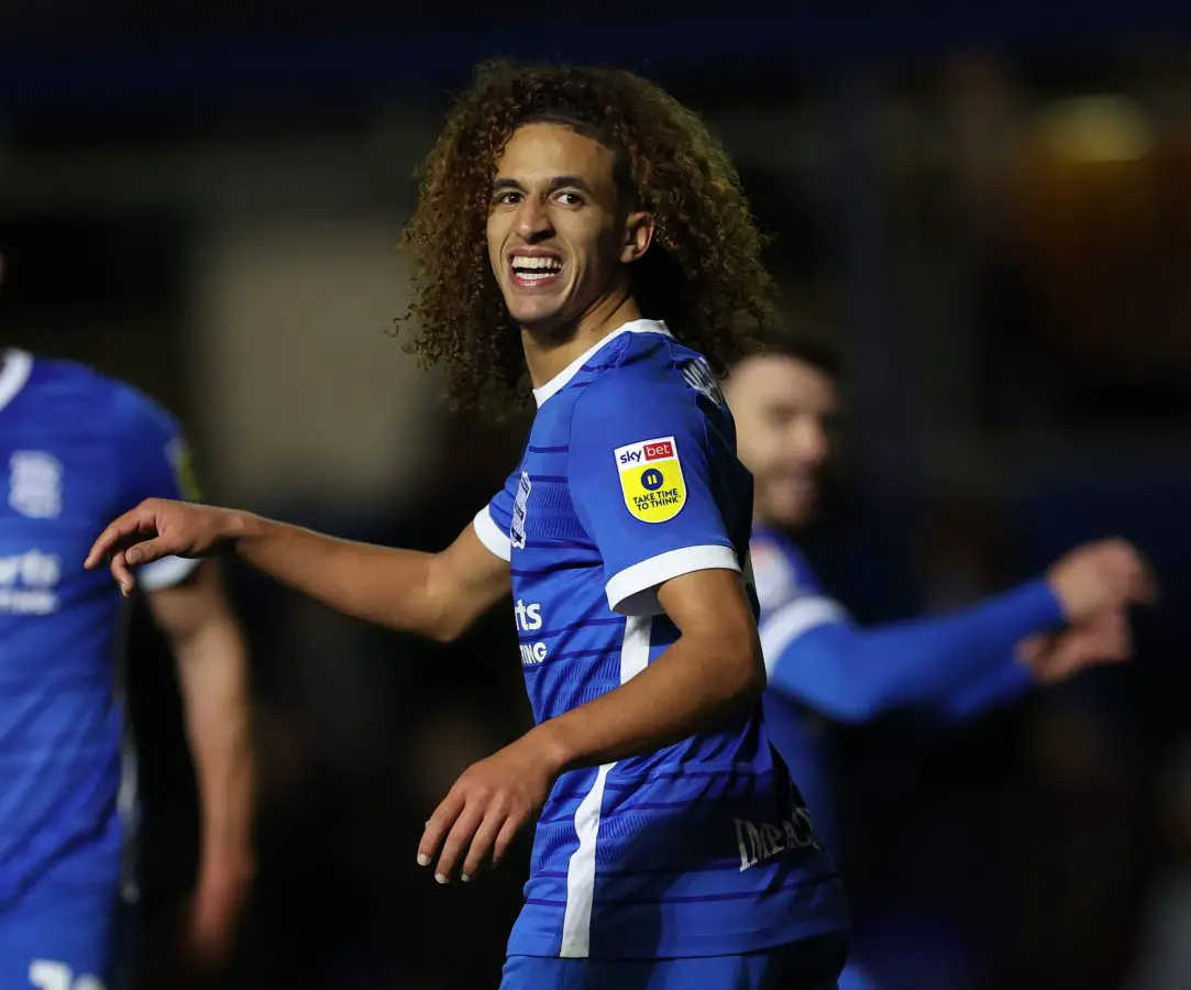 Manchester United are considering recalling Hannibal Mejbri from his loan spell at Birmingham City after the injury to Cristian Eriksen. 