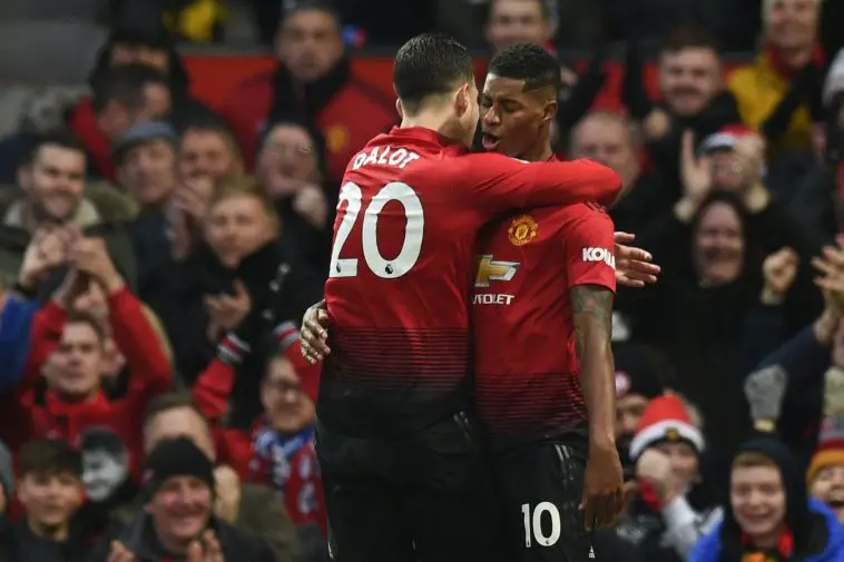 Manchester United optimistic about agreeing new contract with Diogo Dalot and Marcus Rashford.