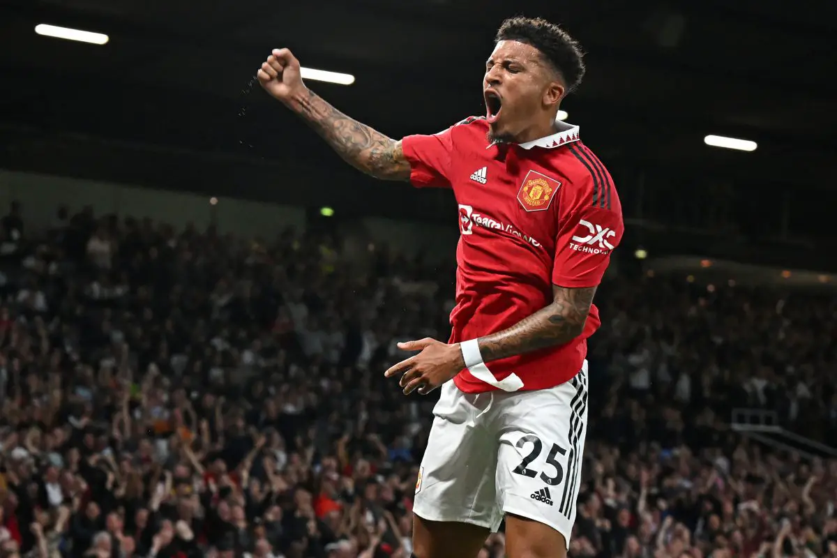 Jadon Sancho has been unable to find consistency at Manchester United.
