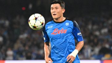 Napoli chief Cristian Giuntoli reveals 15-day window to trigger release clause of Manchester United target Kim Min-jae.