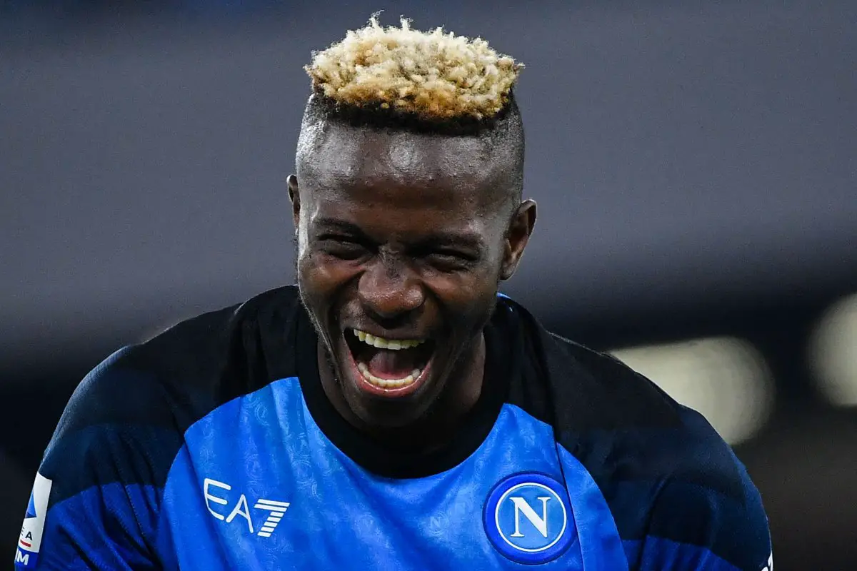 Manchester United 'leading the race' to sign Napoli striker Victor Osimhen. 