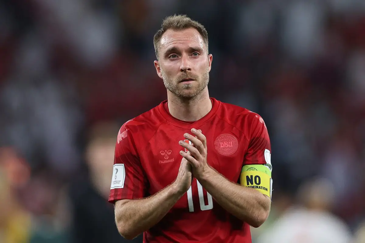 Manchester United star Christian Eriksen was handed the captain's armband for Denmark, while Hannibal Mejbri made his debut for Tunisia.