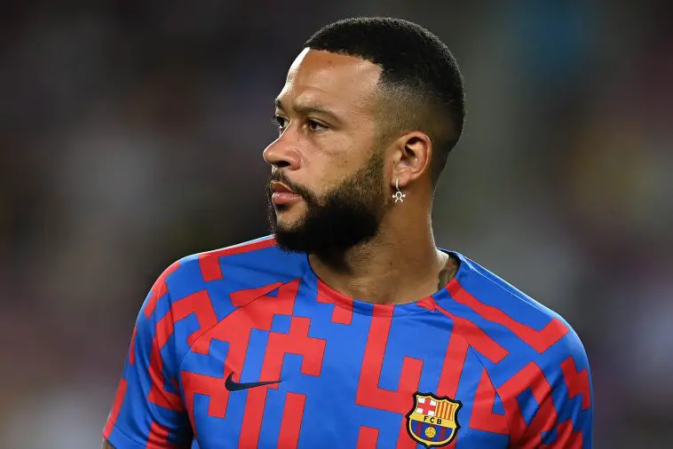 Barcelona forward Memphis Depay could get offer in January to rejoin Manchester United.