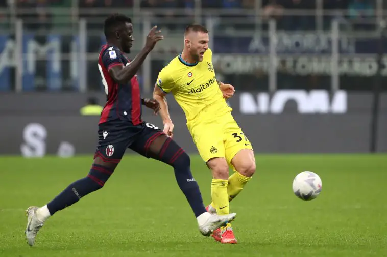 Liverpool and Chelsea join Manchester United in race to sign Inter Milan star Milan Skriniar for free.