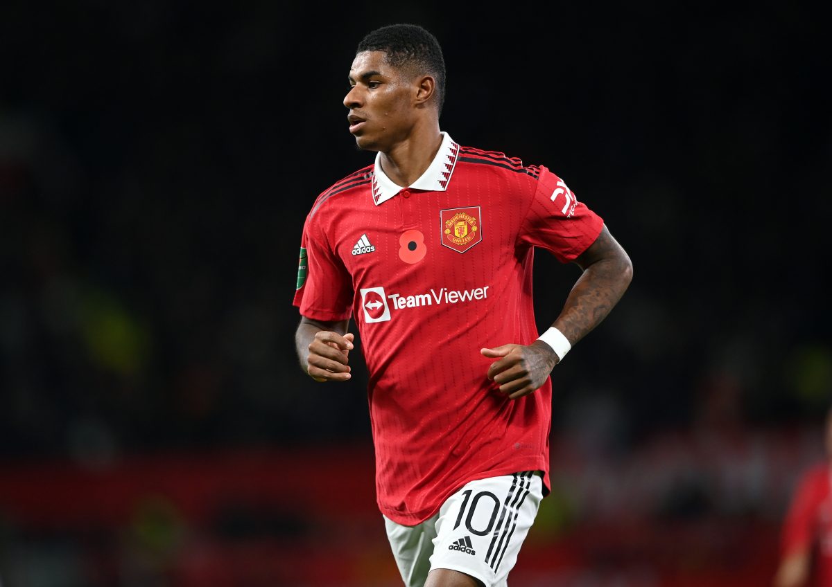 Manchester United star Marcus Rashford has advised youngsters to train hard.
