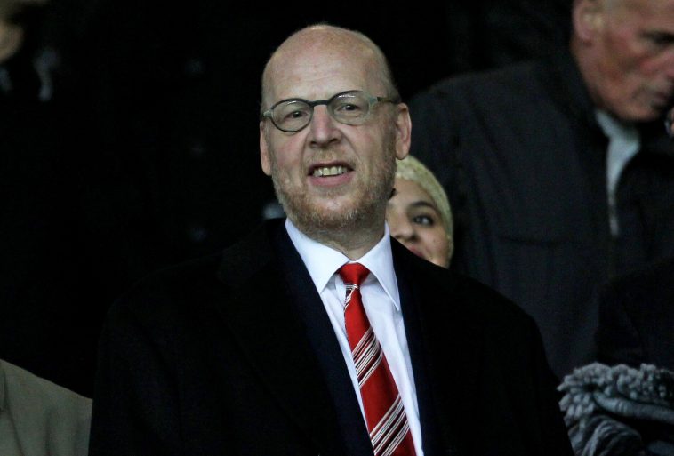 Manchester United Joint Chairman Avram Glazer looks on during the UEFA Champions League Group C match between Manchester United and Rangers at Old Trafford on September 14, 2010 in Manchester, England.