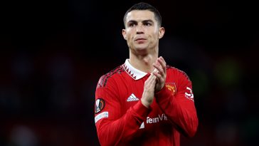 Cristiano Ronaldo is without a club after Manchester United exit. (Photo by Naomi Baker/Getty Images)