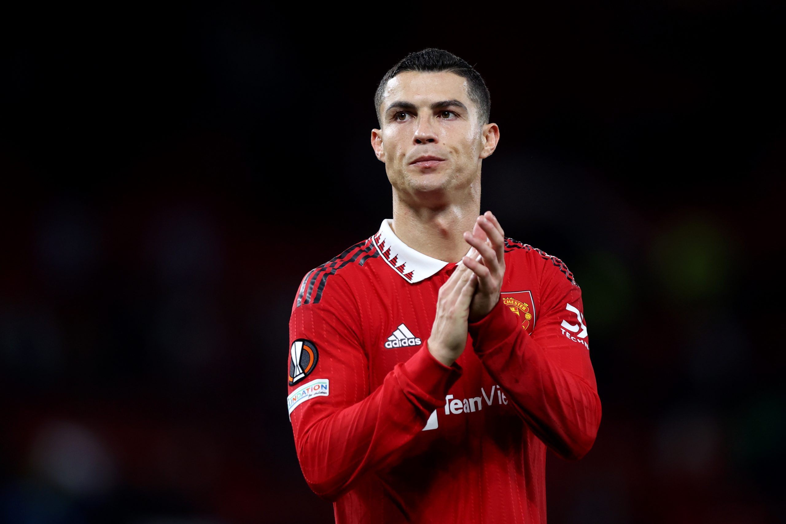 Cristiano Ronaldo is without a club after Manchester United exit. (Photo by Naomi Baker/Getty Images)