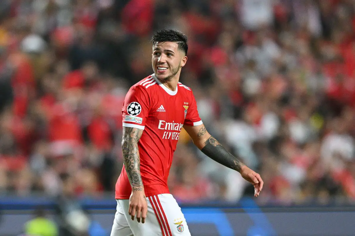 SL Benfica star and Manchester United target Enzo Fernandez 'will be available to buy next summer'. 
