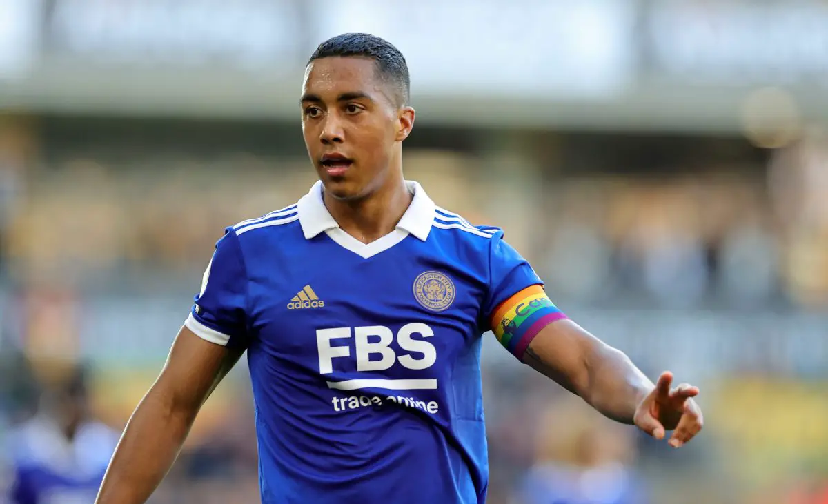Leicester City midfielder Youri Tielemans being eyed by Manchester United after Donny van de Beek injury. 