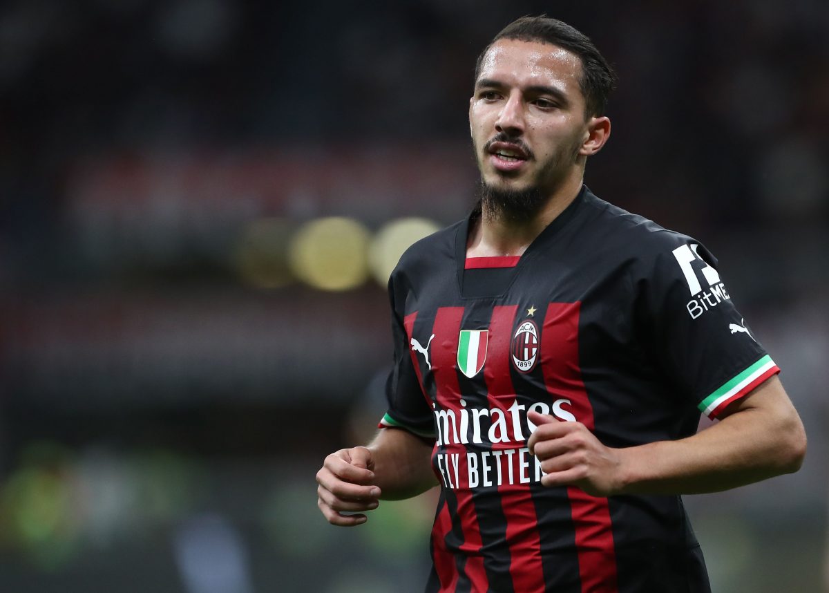 AC Milan director confirms contract renewal for Manchester United target Ismael Bennacer. (Photo by Marco Luzzani/Getty Images)