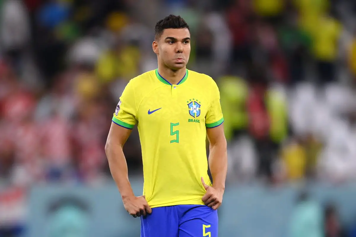 Casemiro of Brazil. (Photo by Laurence Griffiths/Getty Images)