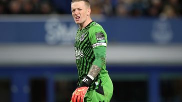 Jordan Pickford contract situation at Everton has 'alerted' Manchester United, Chelsea and Tottenham Hotspur.