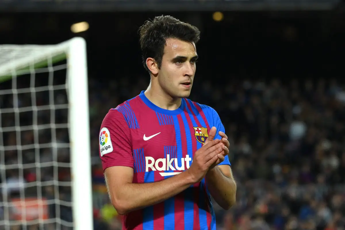 Eric Garcia looking forward to Europa League clash between Barcelona and Manchester United.