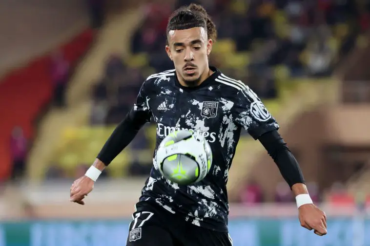 Manchester United are tracking highly-rated Olympique Lyon right-back Malo Gusto.