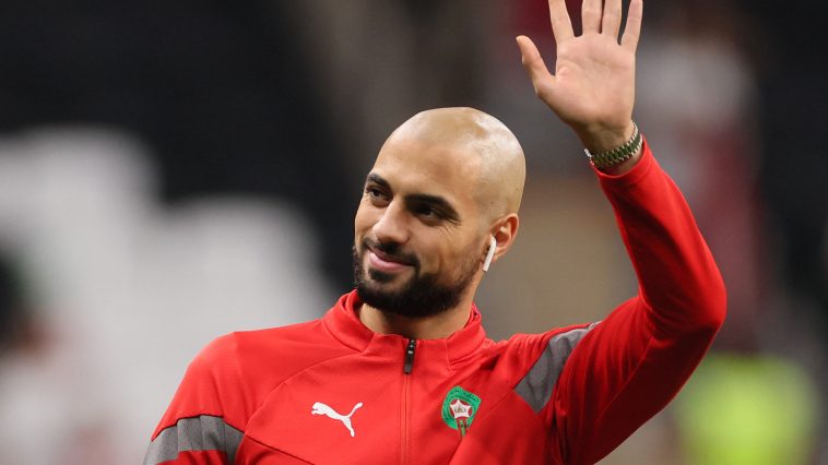 Morocco's midfielder Sofyan Amrabat