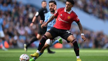 Erik ten Hag could allow Manchester United forward Jadon Sancho to leave on loan in January.