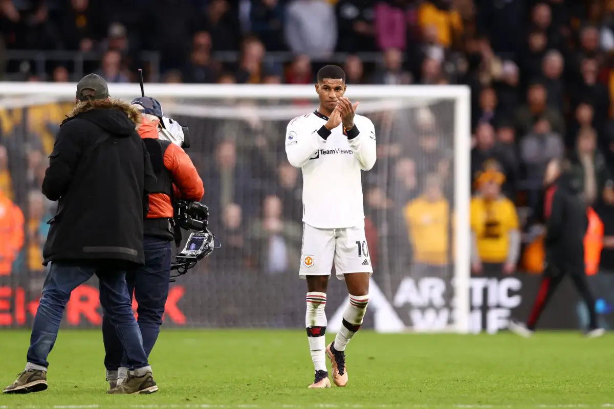Marcus Rashford has a night to remember against Wolves (Photo by Naomi Baker/Getty Images)
