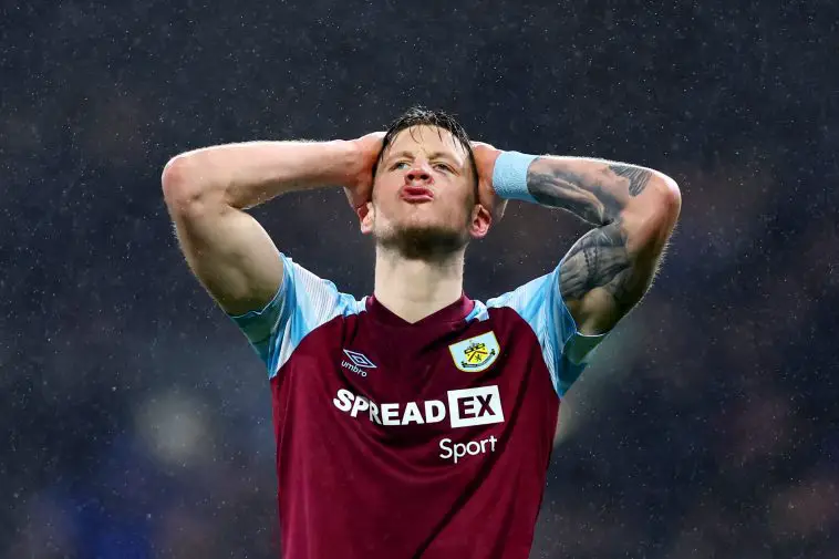 Wout Weghorst of Burnley now on Manchester United's transfer radar. (Photo by Clive Brunskill/Getty Images)