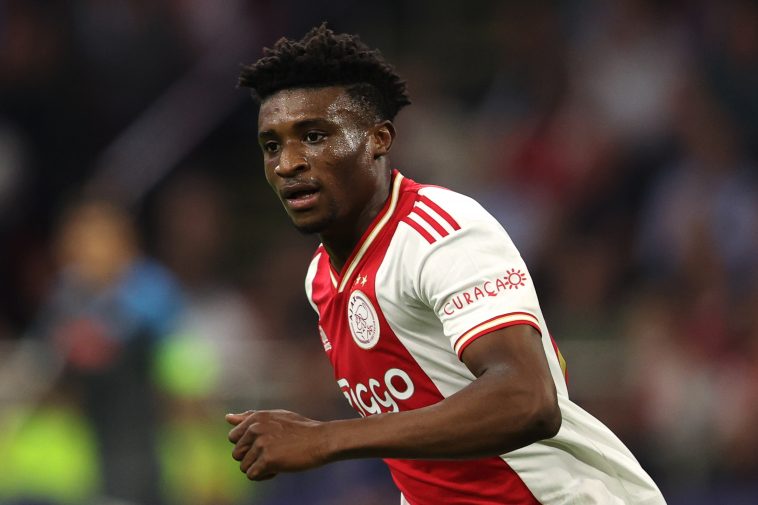 Ajax Amsterdam forward Mohammed Kudus tipped for summer transfer amidst Manchester United links.