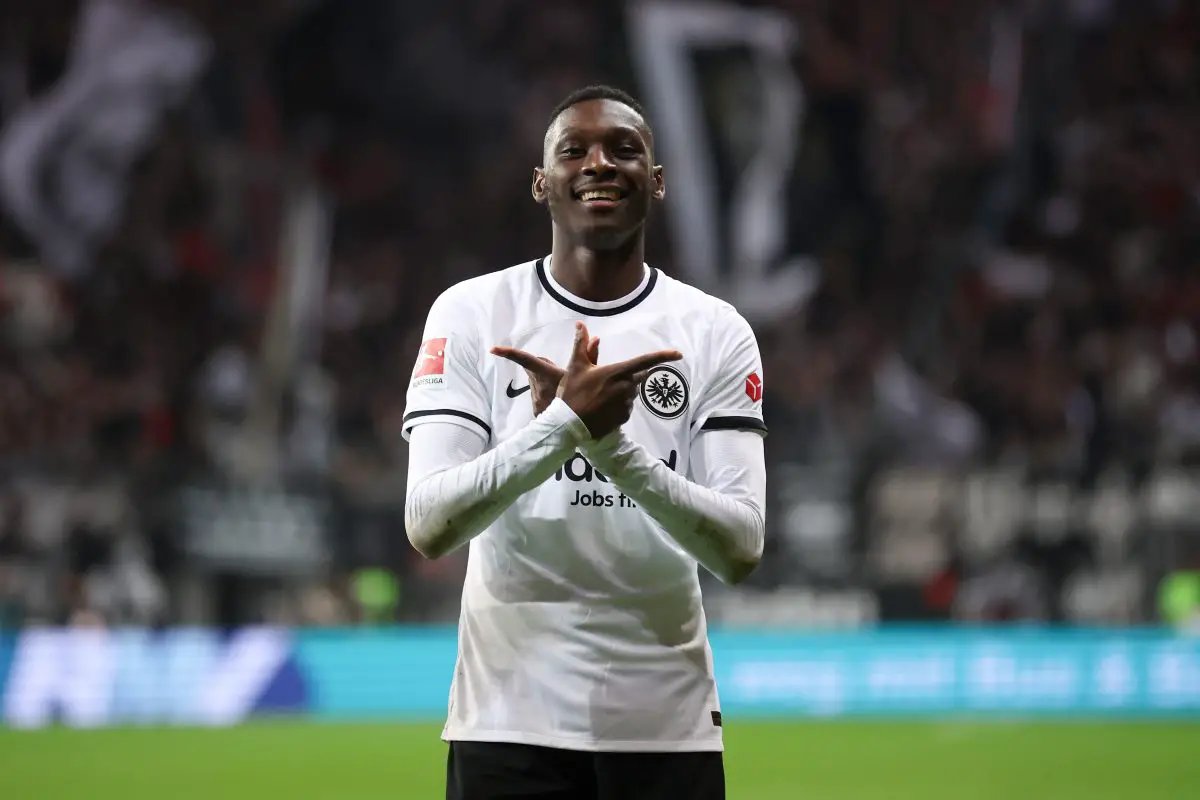 Randal Kolo Muani January transfer ruled out with Eintracht Frankfurt eyeing £80 million amidst Manchester United interest.