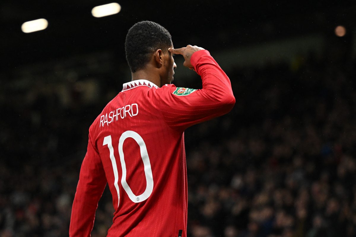 Marcus Rashford scored a brace for Manchester United against Charlton in the quarter-finals of the Carabao Cup.