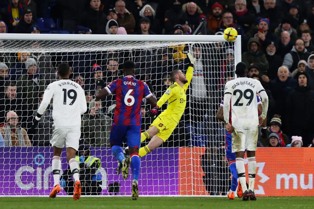 David de Gea feels Manchester United deserved to drop points vs Crystal Palace.
