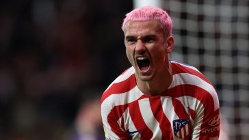 Atletico Madrid superstar Antoine Griezmann (Photo by PIERRE-PHILIPPE MARCOU/AFP via Getty Images)