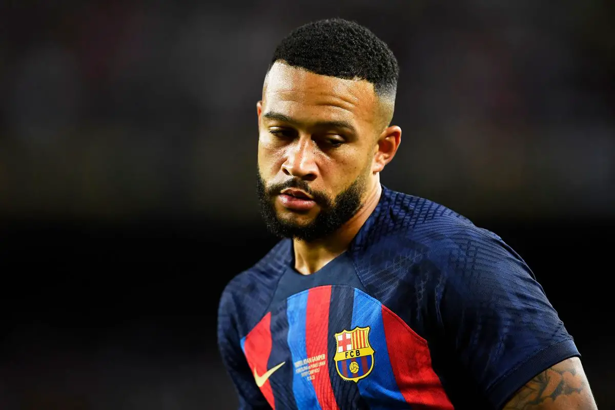 Anthony Elanga future at Manchester United depends on Barcelona forward Memphis Depay. 