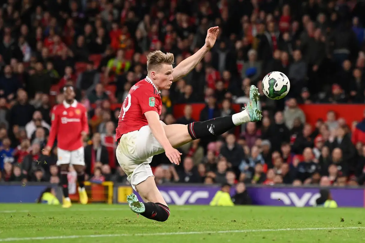 Manchester United set £25 million price tag for Scott McTominay next summer. 