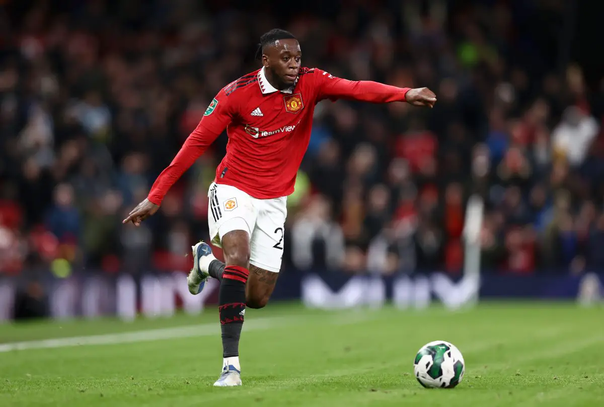 Aaron Wan-Bissaka has fallen down the pecking order at Manchester United this season.