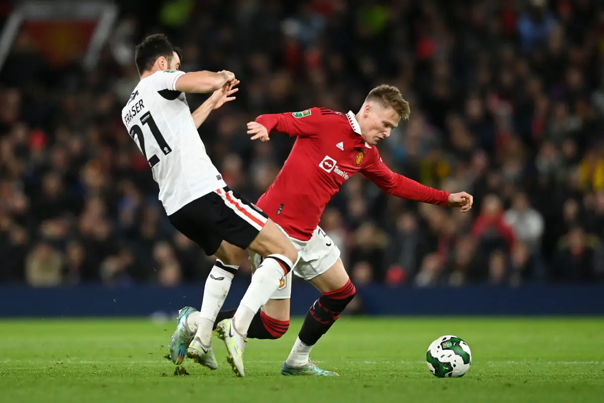 Scott McTominay 'worried' about lack of game time at Manchester United amidst Newcastle United interest. 