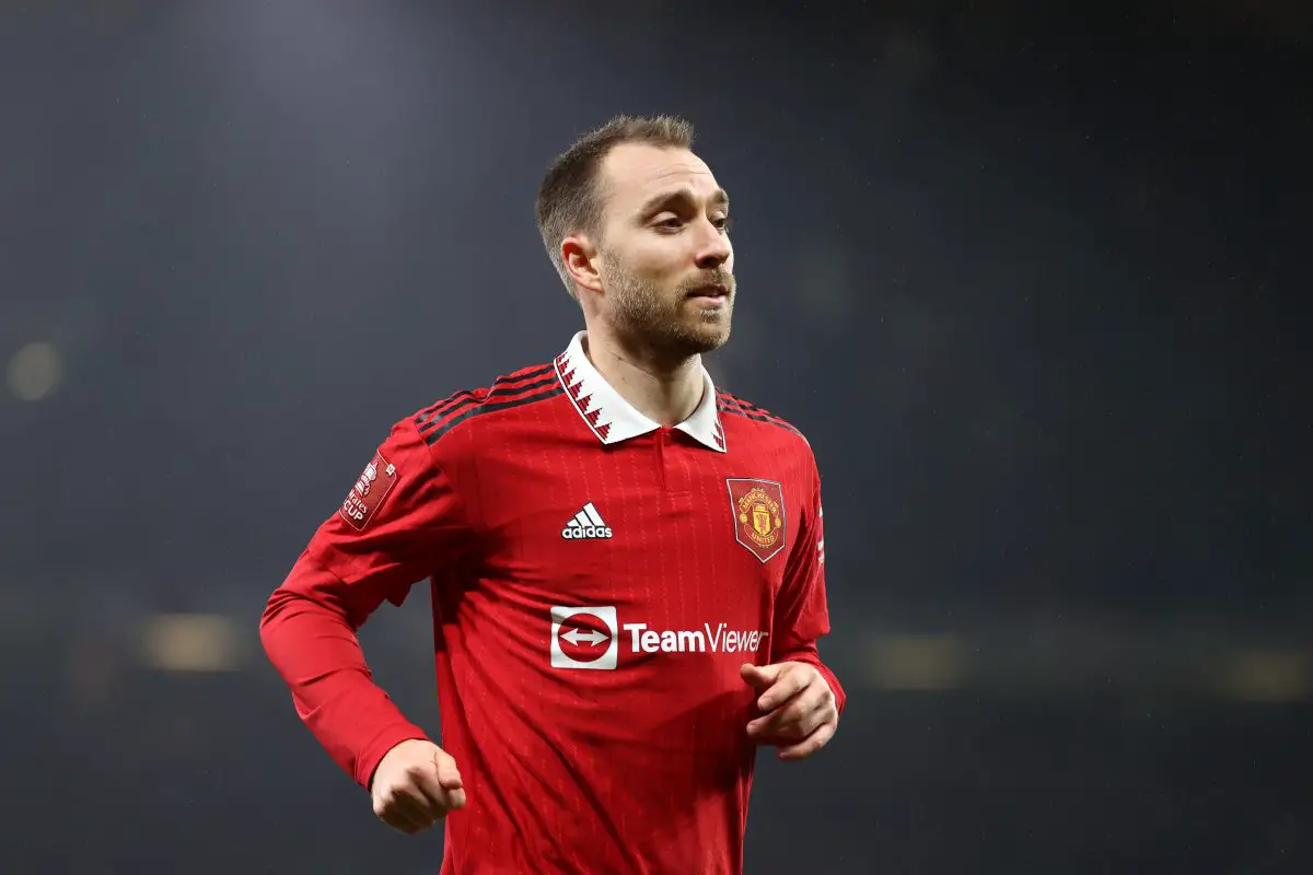 Manchester United confirm midfielder Christian Eriksen out for considerable period due to injury. 
