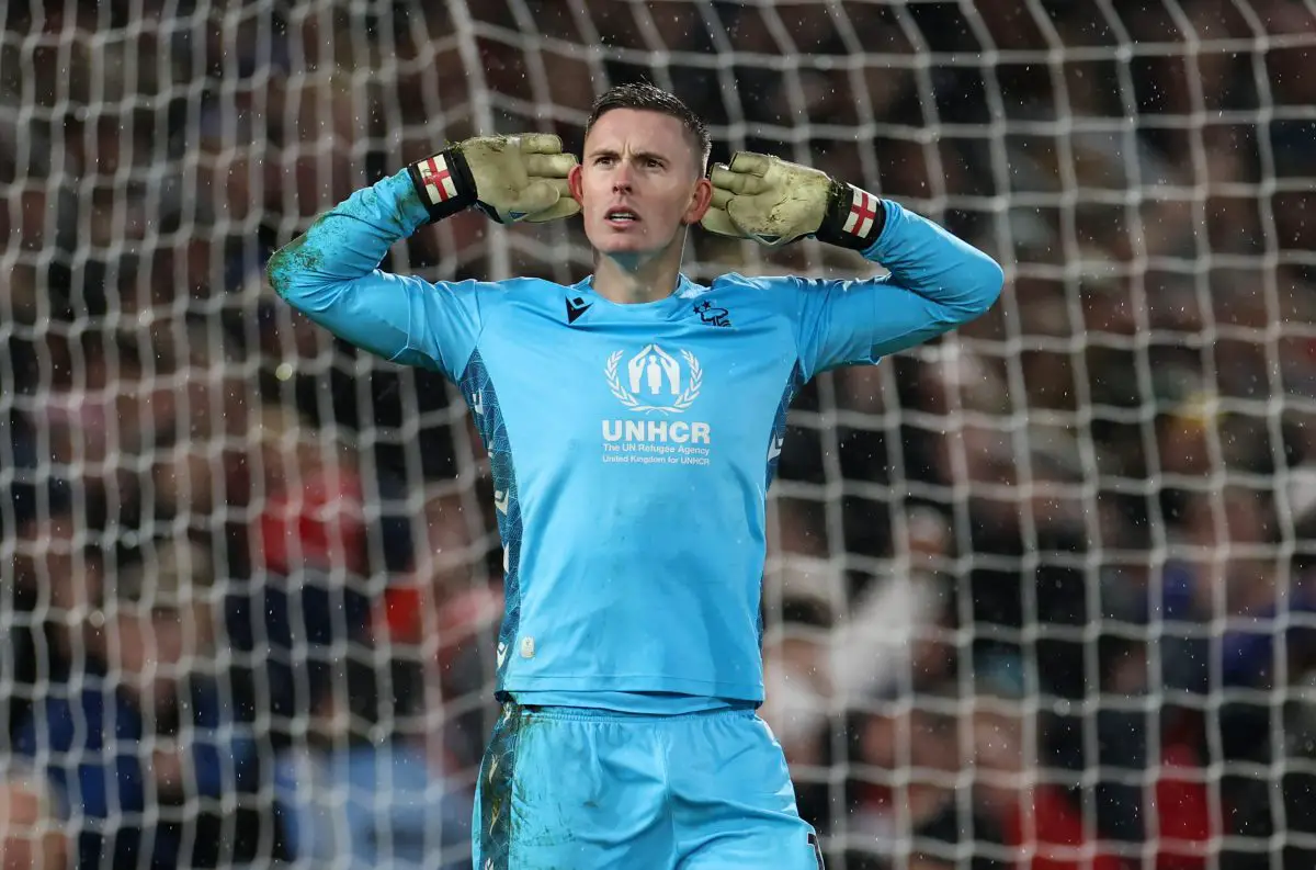 Manchester United star Dean Henderson could be on his way to Crystal Palace .  (Photo by Catherine Ivill/Getty Images)