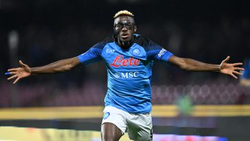 Manchester United 'not willing' to spend over €100 million to sign Napoli forward Victor Osimhen.