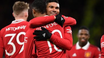 Marcus Rashford delighted for Manchester United midfielder Casemiro after Carabao Cup win.