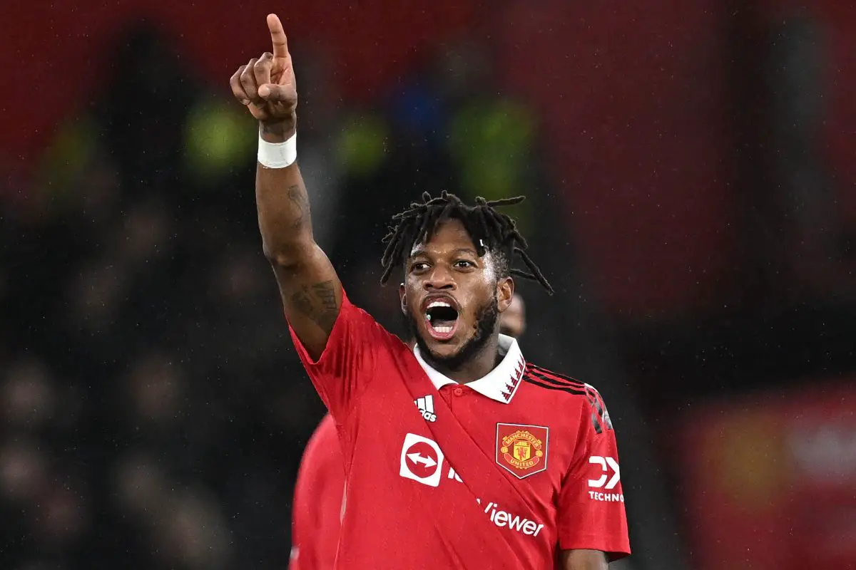 Manchester United's Brazilian midfielder Fred will 100% leave the club this summer (Photo by PAUL ELLIS/AFP via Getty Images)