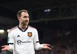 Manchester United confirm midfielder Christian Eriksen out for considerable period due to injury.