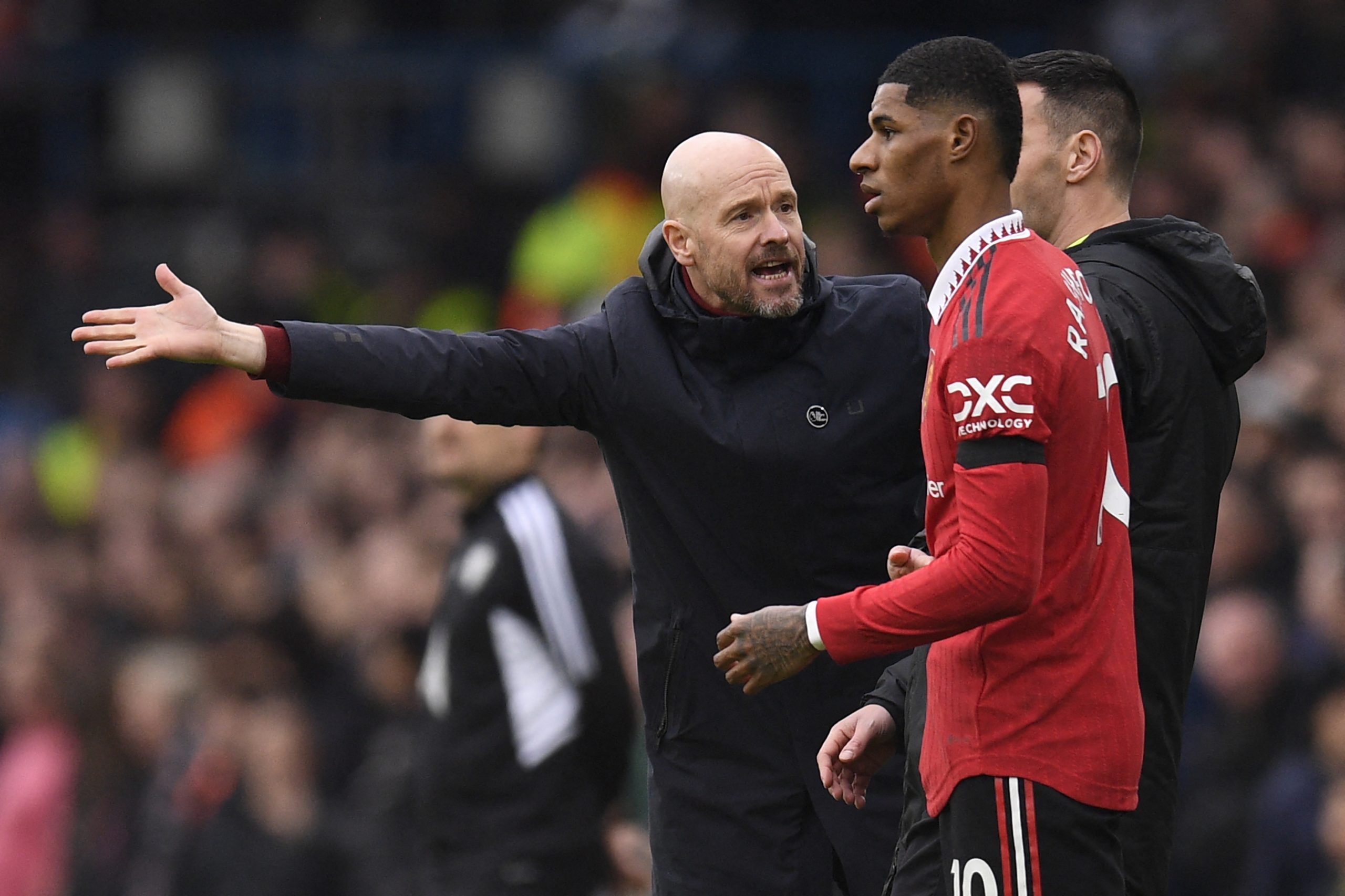 Manchester United manager Erik ten Hag wants Marcus Rashford to do better.