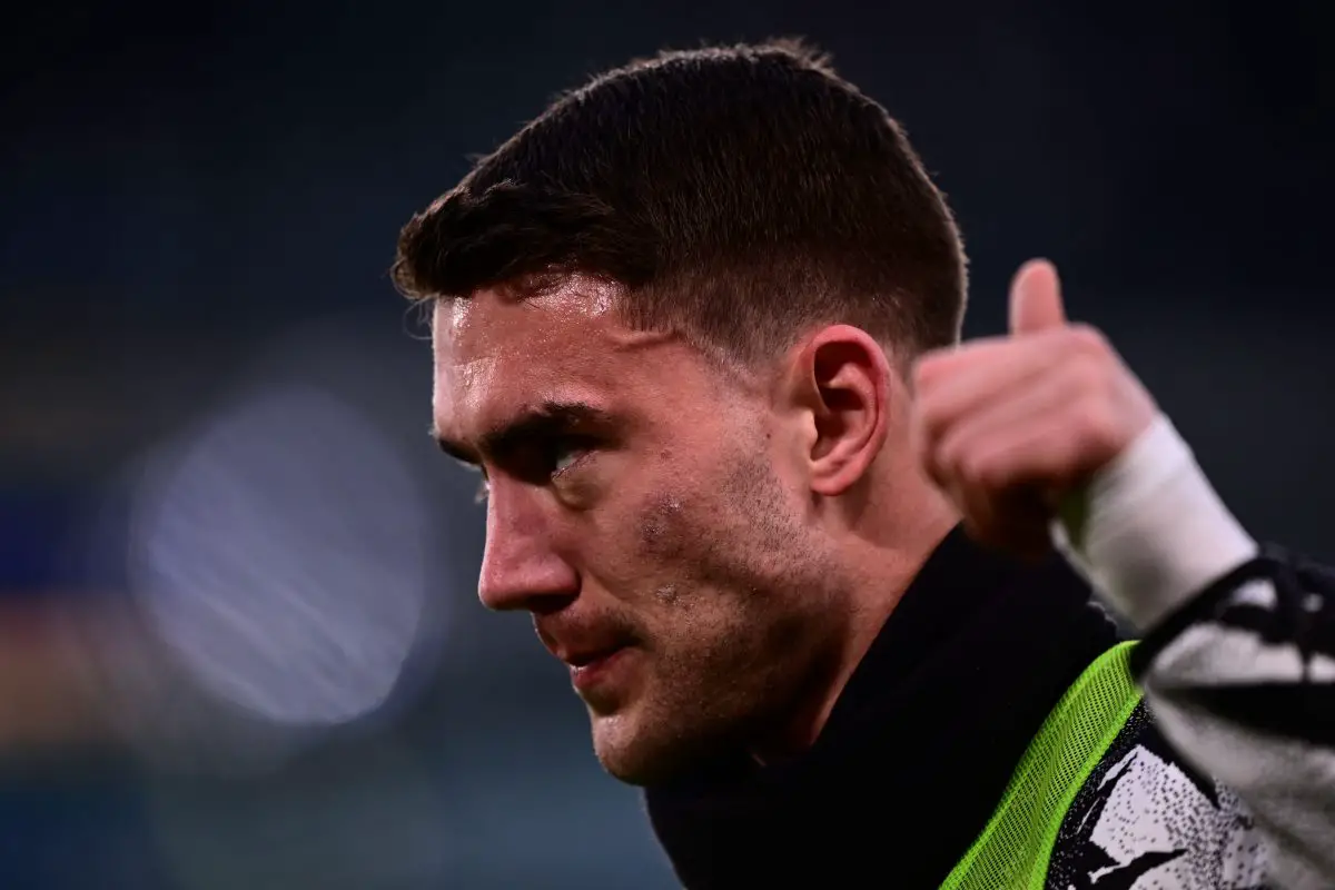 Manchester United were 'directly negotiating' with Juventus for Dusan Vlahovic in January. 