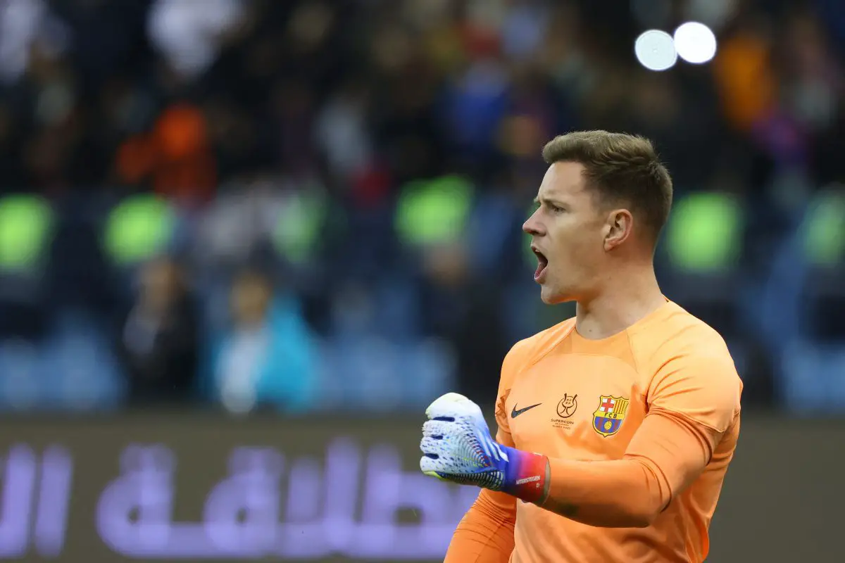 Marc-Andre ter Stegen is excited about the Manchester United fixture