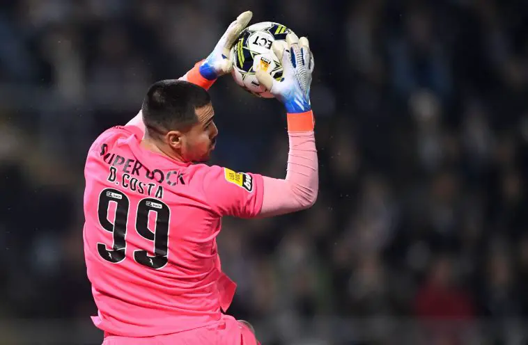 FC Porto shot-stopper Diogo Costa seen as the replacement for David de Gea at Manchester United.