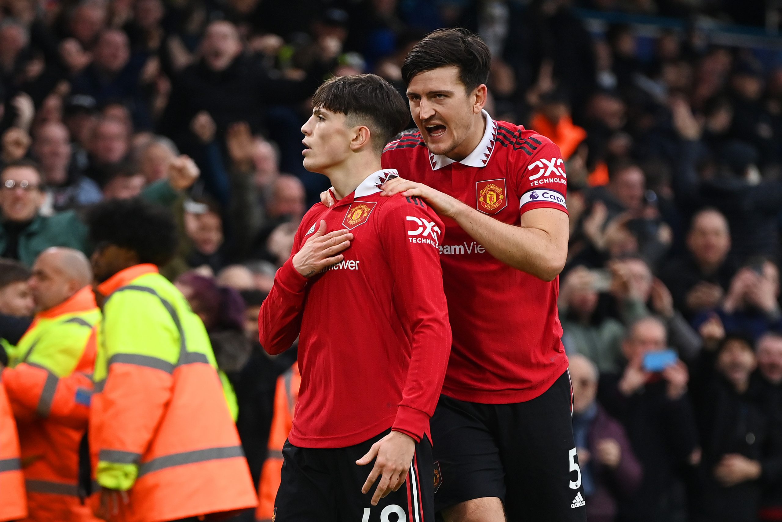 Harry Maguire tips Manchester United youngster Alejandro Garnacho to have "big future" after FA Cup win.