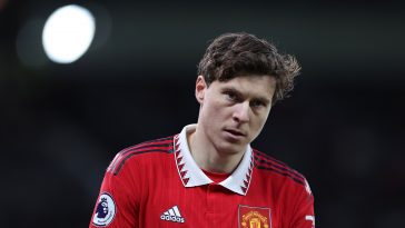 Manchester United centre-back Victor Lindelof. (Photo by Alex Livesey/Getty Images)