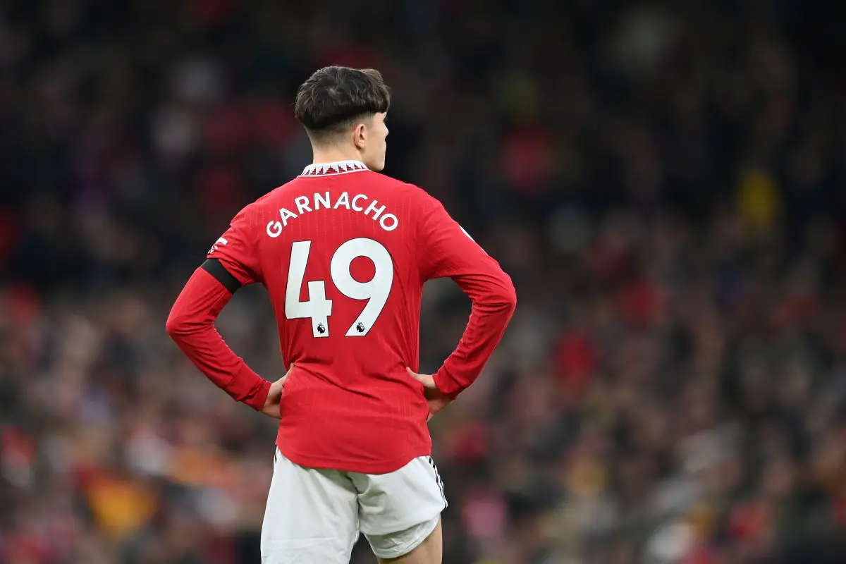 Alejandro Garnacho of Manchester United.