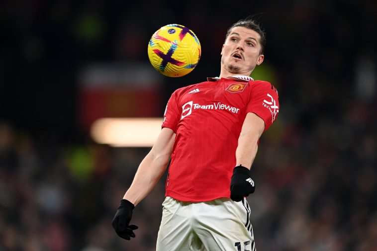 Marcel Sabitzer 'pushing' for permanent Manchester United transfer.