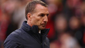 Brendan Rodgers credits clinicalness for Manchester United win over Leicester City.