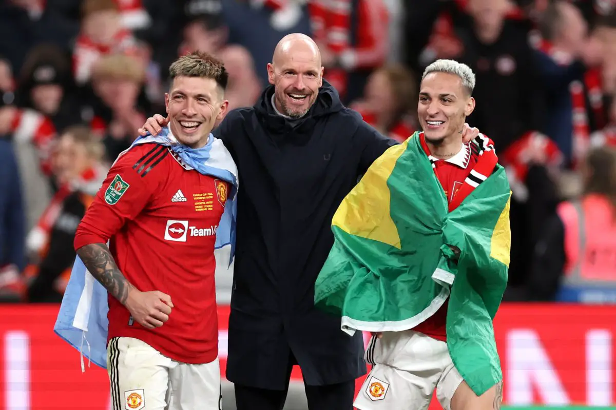 Erik ten Hag has hailed the mentality of Lisandro Martinez after Manchester United won the Carabao Cup final.