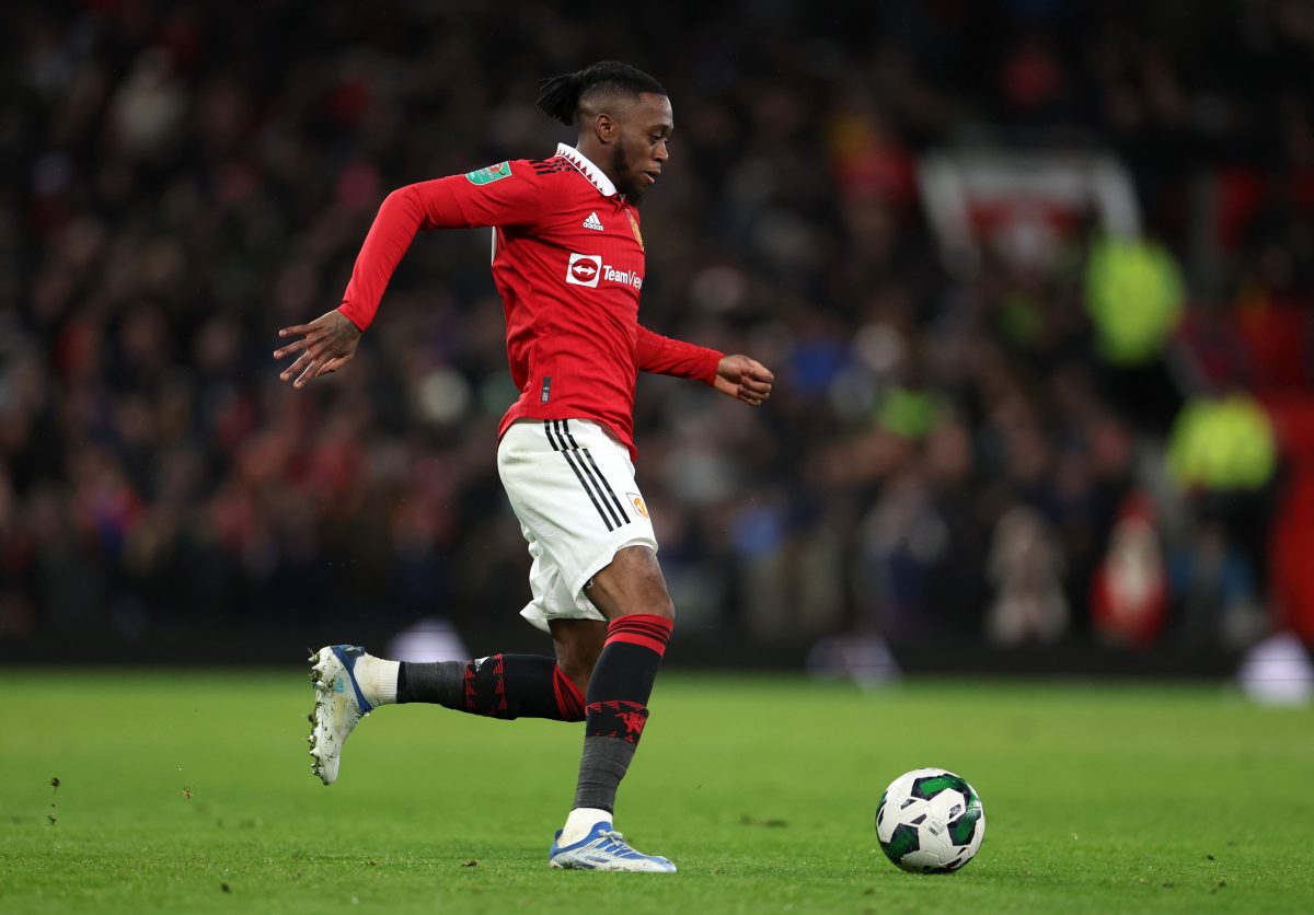 Manchester United right-back Aaron Wan-Bissaka wants to team to end the league campaign strongly. 